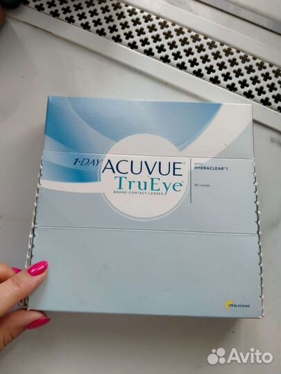 Линзы контактные однодневные acuvue