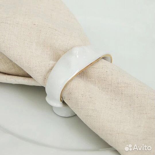 Фарфоровые кольца для салфеток