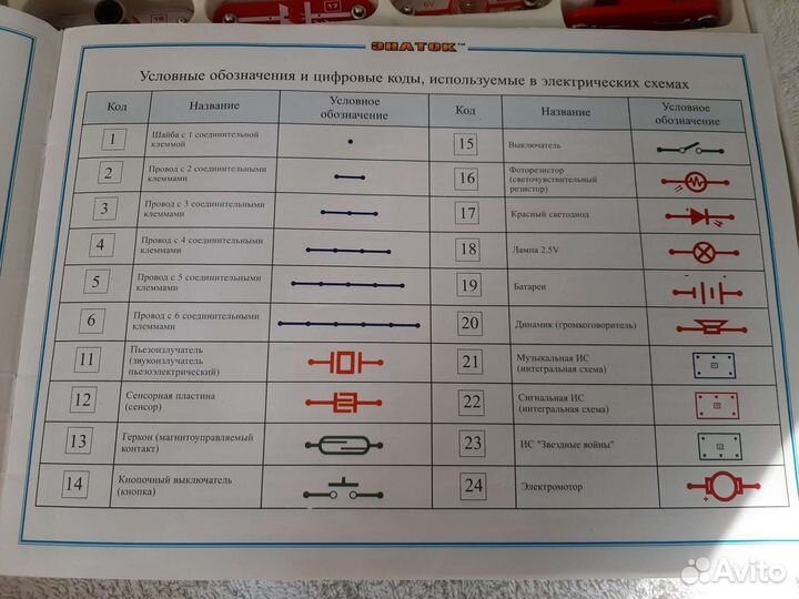 Электронный конструктор Знаток 180 схем