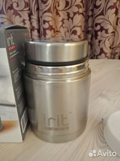 Термос для еды с широким горлом