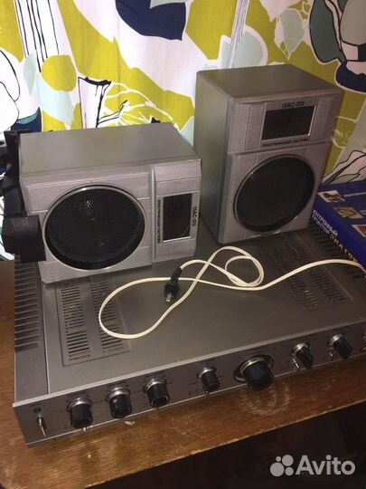 Усилитель Кумир-001 полный с колонками