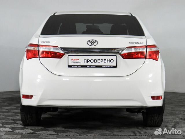 Toyota Corolla 1.6 МТ, 2015, 285 703 км