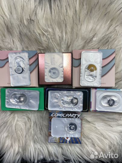 Линзы для глаз цветные