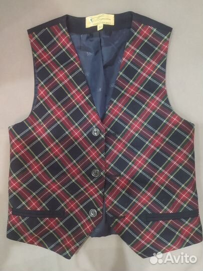 Школьная форма. Жилет на мальчика
