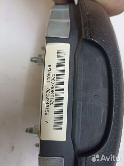 Renault Logan 1 подушка безопасности руля