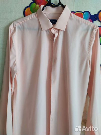 Рубашка школьная, 39, рост 182