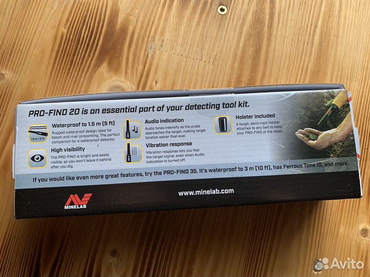 Пинпойнтер металлоискатель Minelab Pro-Find 20