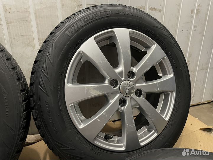 Зимние колеса Solaris, Rio R15, nexen 185/65/15