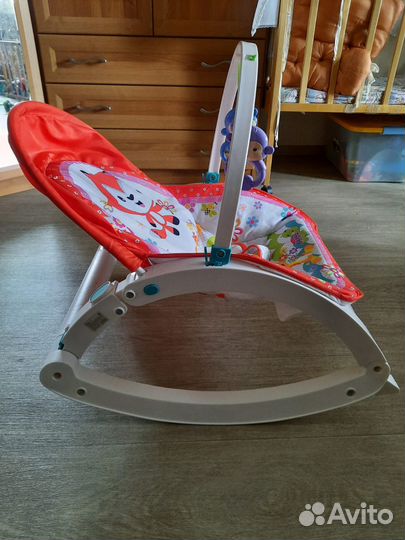 Детские качели шезлонг