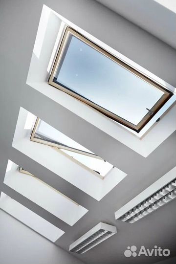 Мансардные Окна Roto R75 двухкамерное