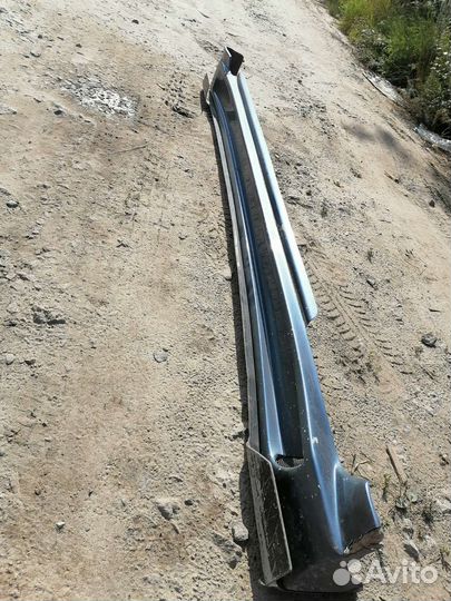 Накладки на пороги subaru impreza gh