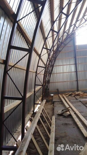 Ангар под ключ 672 м2