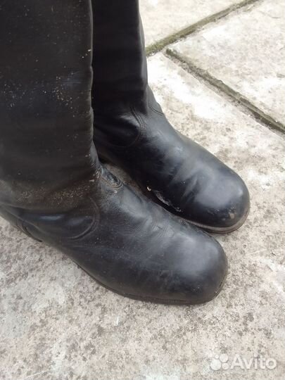 Сапоги офицерские хромовые