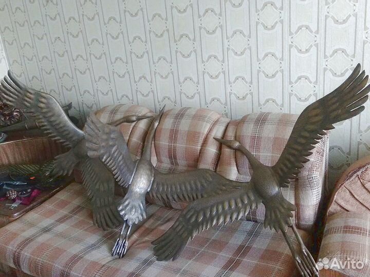 Журавль из металла