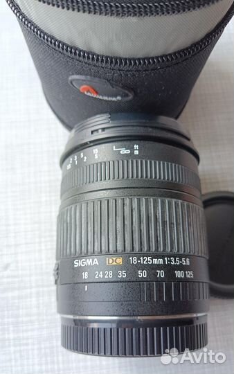 Sigma zoom (Canon) 18-125mm 1:3.5-5.6 DC