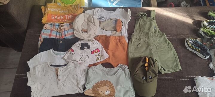 Одежда летняя пакетом на мальчика