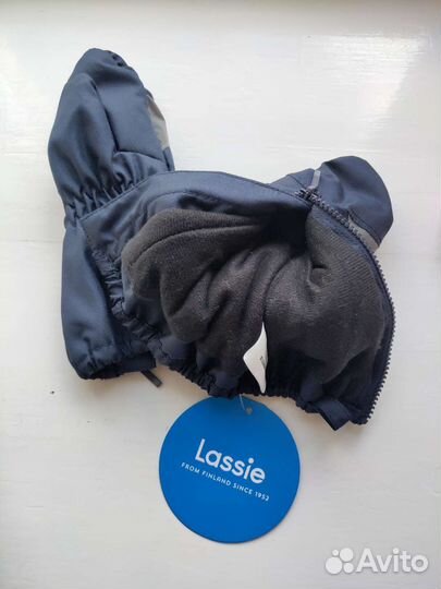 Новые зимние варежки-краги Lassie