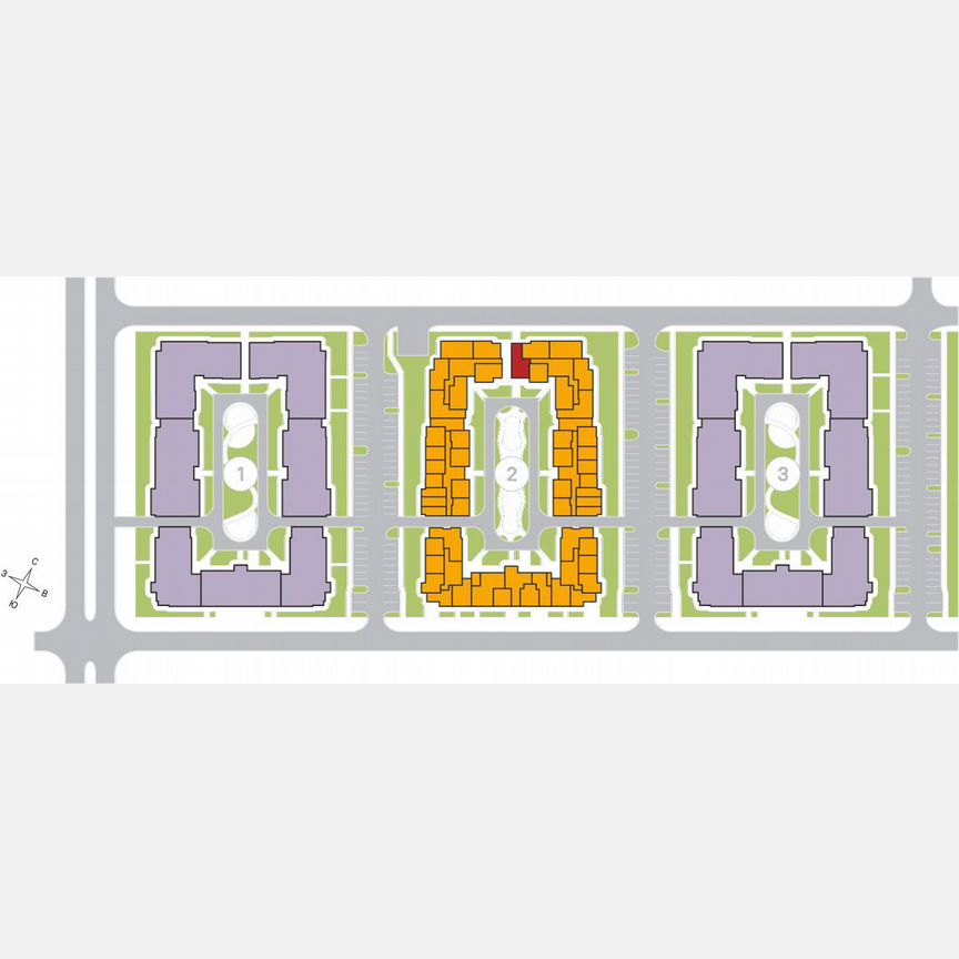 2-к. квартира, 60,3 м², 1/4 эт.