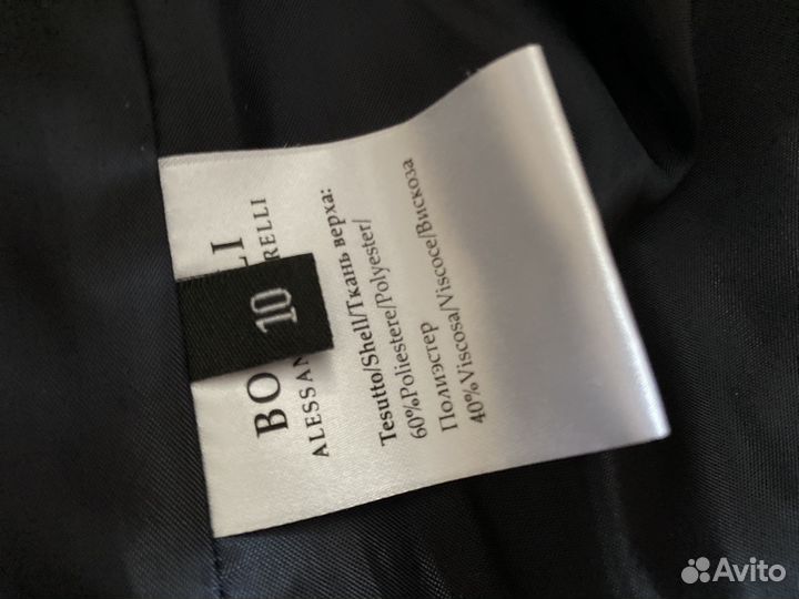 Пиджак alessandro borelli для мальчика 140