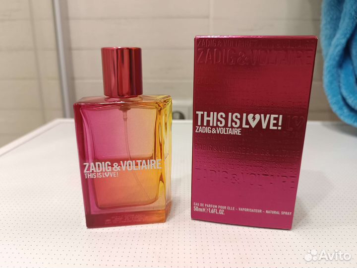 Парфюм zadig&voltaire 50мл оригинал