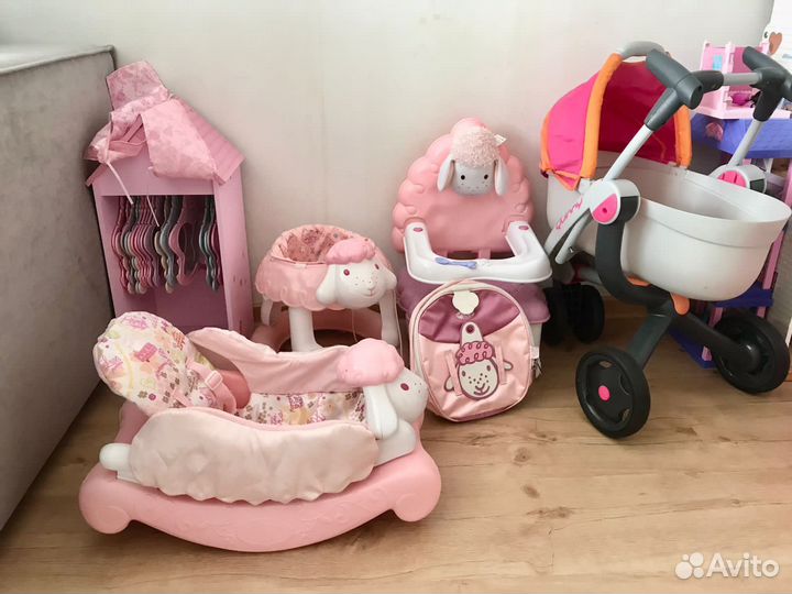 Baby Annabell Стульчик для кормления и ходунки