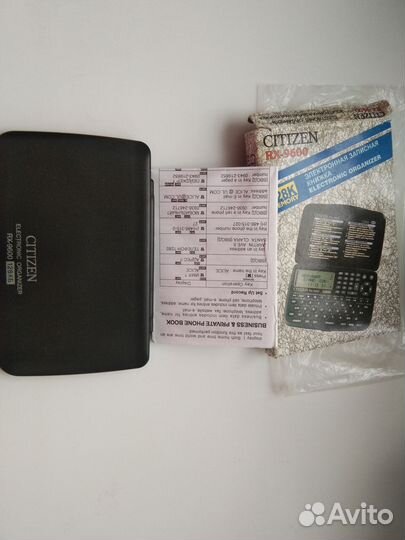 Электронная записная книжка citizen