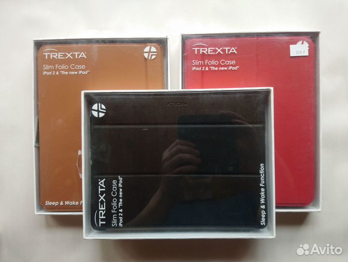 Чехол для iPad 2/3/4, экокожа