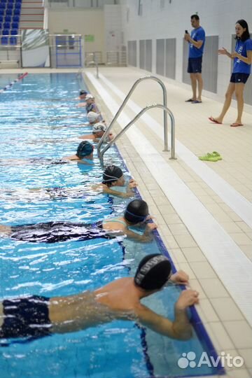 Обучение плаванию взрослых. Сеть бассейнов, Москва