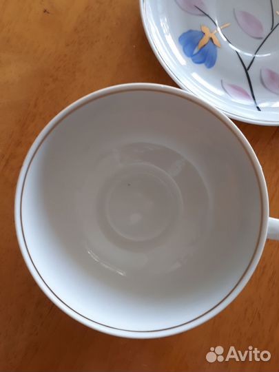 Чайная пара Дулево 1974 г