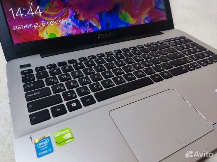 Мощнейший Asus Core i7, 8Gb, SSD256, GeForce 2Gb