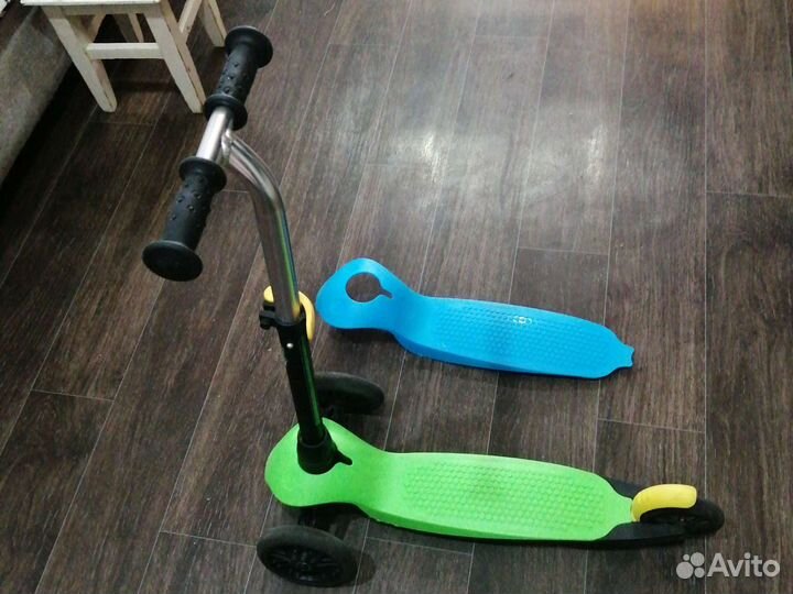 Самокат детский трехколесный бу