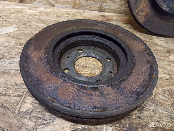 Диски тормозные передние Hyundai Solaris, Rio 3