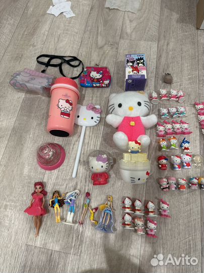 Hello Kitty игрушки фигурки хелоу китти