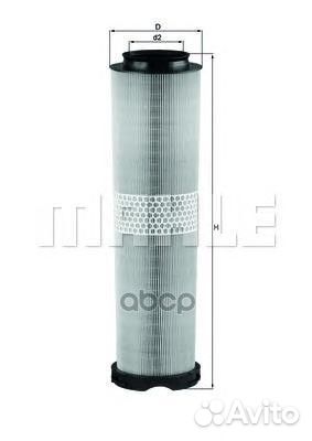 Фильтр воздушный lx816/6 Mahle/Knecht