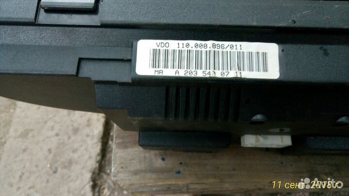 Приборная панель на мерседес w203