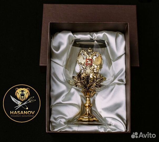 Подарочный бокал Герб