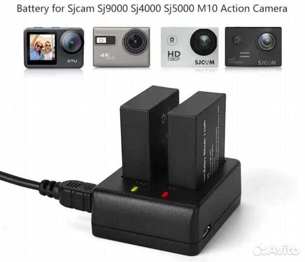 Аккумуляторы для экшн-камер sjcam