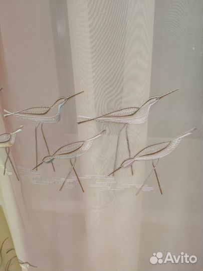 Итальянский комплект штор с тюлью