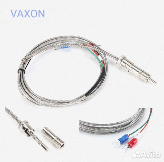 Термопара тип K М12 3, 5,10 метров 0 +600 градусов