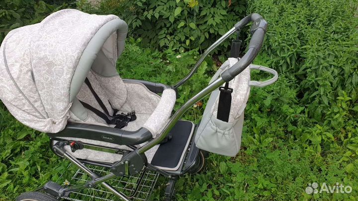 Детские коляски 2 в 1 эко кожа