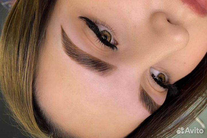 Оформление бровей