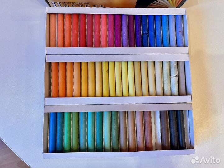 Петербургская художественная пастель 54 цвета