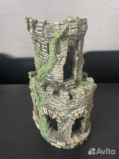 Декор для аквариума. Замок, ваза