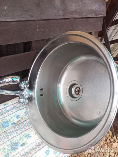 Раковина мойка для кухни нержавейка б/у