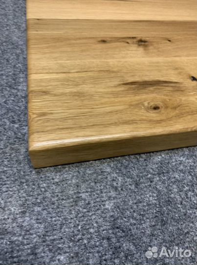 Столешница для ванной из массива дуба