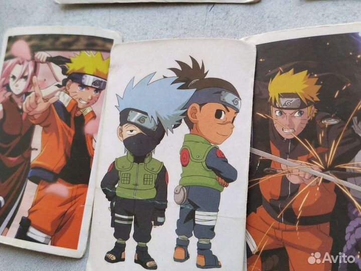 Карточки наруто