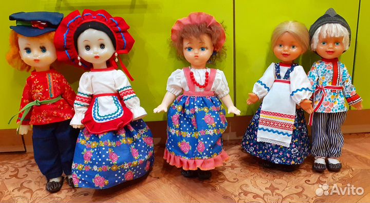 Куклы СССР Ленигрушка и др