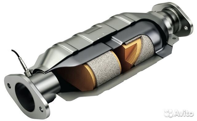 Пламегаситель S.a1 вместо катализатора.Удаление