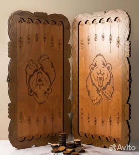 Нарды с индивидуальной гравировкой