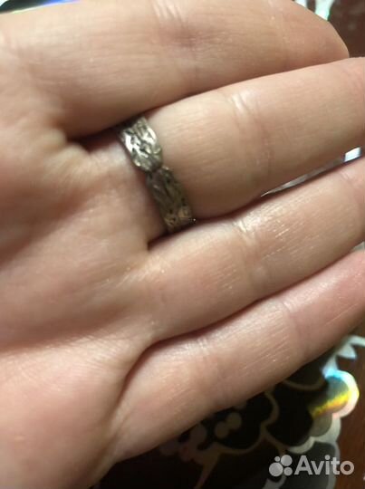 Серебряное кольцо(винтаж)
